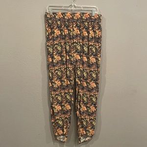 Anthropologie “SAM&LAVI” orange/multi pants (s/p)